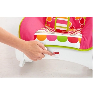Детское кресло-шезлонг Fisher-Price ЦВЕТОЧНОЕ КОНФЕТТИ, от 0 до 18 кг. Оригинал США