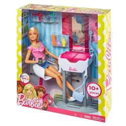 Набор мебели с куклой Barbie в асс.(3)