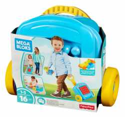 Переносной чемоданчик с конструктором (16 дет.) Mega Bloks