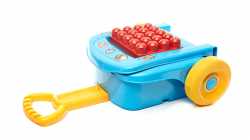 Переносной чемоданчик с конструктором (16 дет.) Mega Bloks