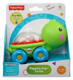 Черепашка/Бегемотик с шариками Fisher-Price