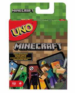 Настольная игра UNO "Minecraft"