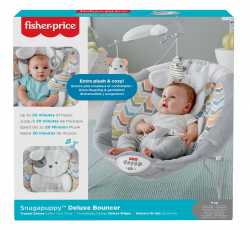 Массажное кресло Deluxe "Веселый щенок" Fisher-Price