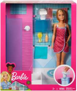Набор мебели с куклой Barbie в асс.(3)