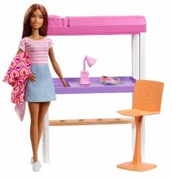 Набор мебели с куклой Barbie в асс.(3)