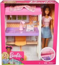 Набор мебели с куклой Barbie в асс.(3)