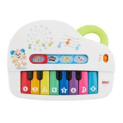 Пианино Умного щенка Fisher-Price серии "Улыбайся и учись" обновл. (рус.)