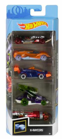 Набор из 5-и базовых машинок Hot Wheels (в асс.)