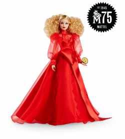 Коллекционная кукла "75-летие Mattel" Barbie