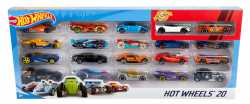 Набор из 20-ти базовых машинок Hot Wheels (в ас.)