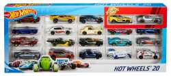 Набор из 20-ти базовых машинок Hot Wheels (в ас.)