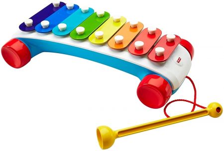 Игрушка - каталка Fisher-price Ксилофон классический