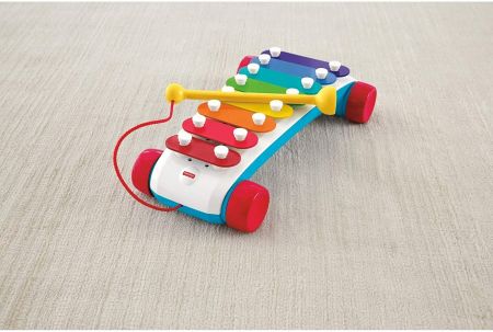 Игрушка - каталка Fisher-price Ксилофон классический
