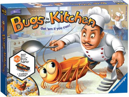 Настольная игра Кукарача жуки на кухне – нано тараканы Bugs in the Kitchen Ravensburger