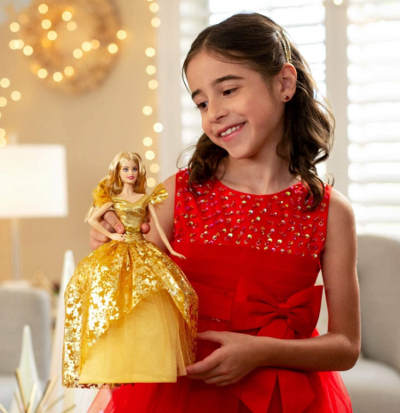 Кукла Барби коллекционная Праздничная Barbie Signature Holiday Doll, Blonde Long Hair
