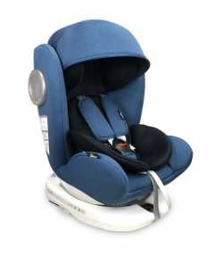 Автокресло Bertoni (Lorelli) Lusso Sps Isofix 0-36 кг Black/Blue (Европа)