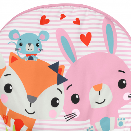 Fisher Price массажное кресло-качели Фишер прайс НЕЗАБЫВАЕМОЕ КАЧАНИЕ с лисичкой от 0 до 18 кг