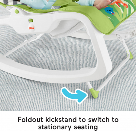 Массажное кресло-качалка Fisher-Price Сказочное качание от рождения до 3-х лет