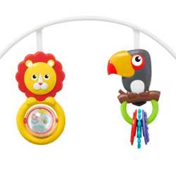 Массажное кресло-качалка Fisher-Price ЗЕЛЕНЫЕ ДЖУНГЛИ и для новорождённых, и для детей до 18 кг