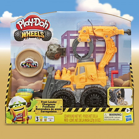Набор Плей До Погрузчик Экскаватор Play-Doh Wheels Front Loader Hasbro E9226