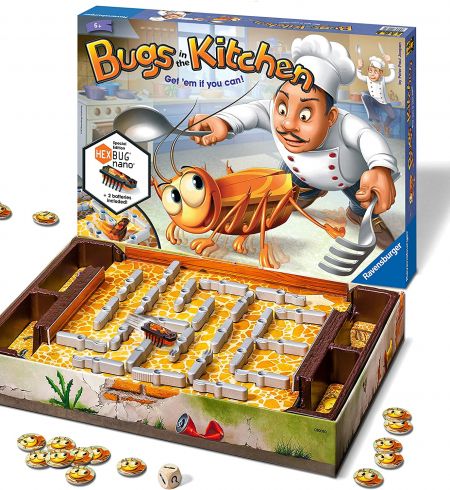 Настольная игра Кукарача жуки на кухне – нано тараканы Bugs in the Kitchen Ravensburger