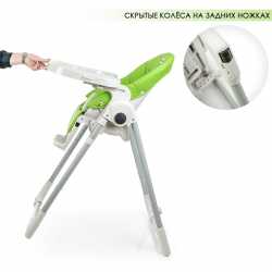 Детский стульчик для кормления El Camino Prime ME 1038 Green Apple зеленый