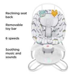 Укачивающий центр Fisher-Price 2-in-1 Deluxe Soothe 'n Play ЛЕСНАЯ ФЕЯ