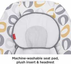 Укачивающий центр Fisher-Price 2 в 1 детские качели Deluxe Soothe 'n Play «ВОЛШЕБНЫЙ СОН»
