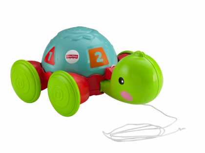 Каталка на веревке "Ученая черепашка" Fisher-Price
